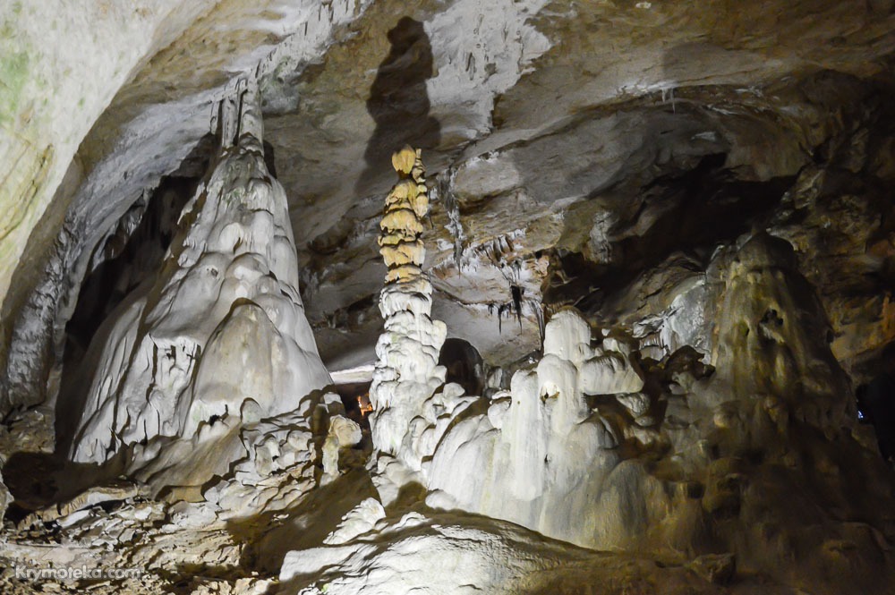 Мраморая пещера в Крыму