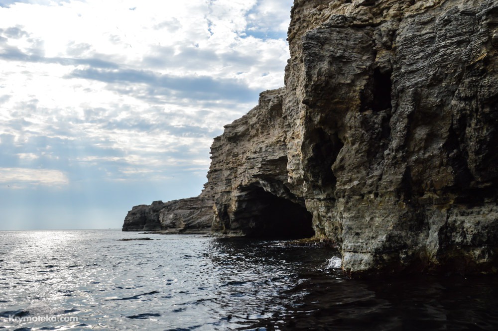 Тарханкут с моря